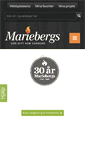 Mobile Screenshot of mariebergs.com